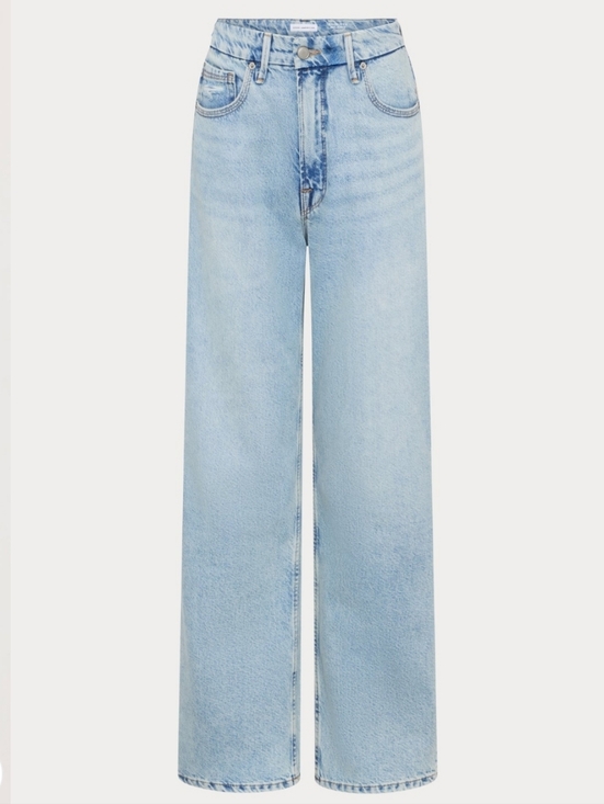 Good American Pants - Good American 90's Relaxed Casual Light Wash Jeans Size 8/29